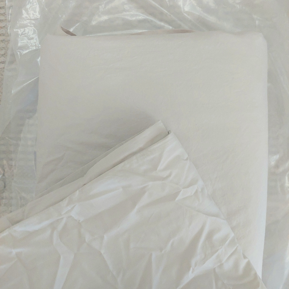 Quince 100% Organic Cotton Percale Sand Duvet & Shams! Queen (570) - Picture 10 of 14